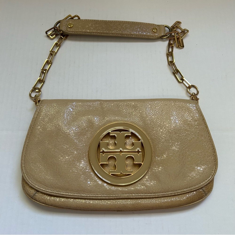 Tory Burch Gold Shoulder Bag